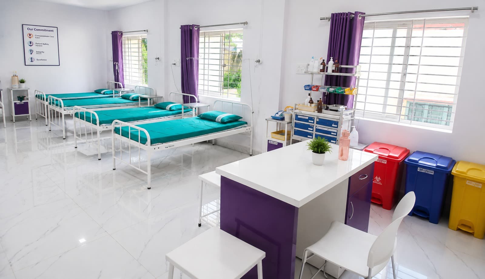 Patient care services at CurePlus Talakadu Hospital