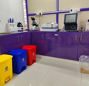 The pharmacy at CurePlus Bherya Hospital